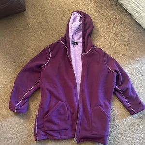 Reversible Sherpa/fleece jacket